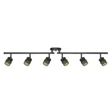 Load image into Gallery viewer, Globe Electric 59086 Kearney 6-Light Foldable Track Lighting Kit ORB
